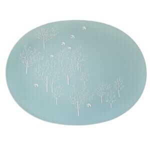 Lucent Melmac Evening Song Platter By Raymond Loewy MCM 12" x 15"